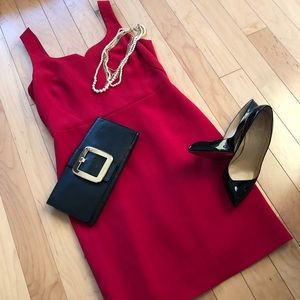 The Limited Red Dress business/cocktail Sz 6